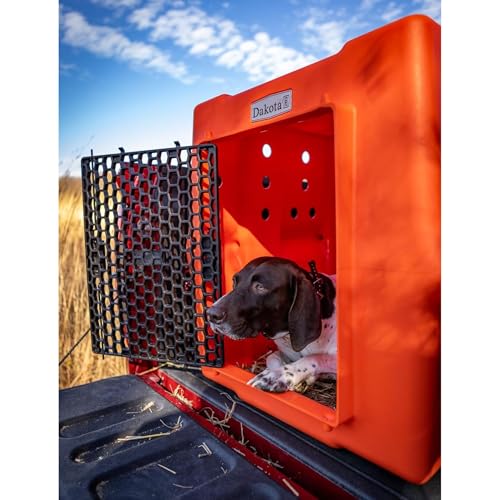 Dakota 283 Canine Rough and Tough Economy Dog Crate (Large / Orange)