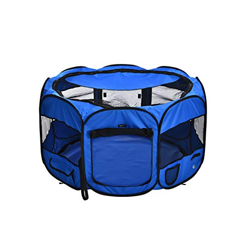 Foldable Octagonal Indoor (Blue / 45")