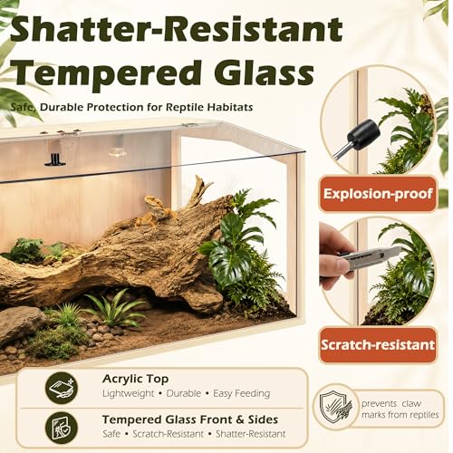 Bearded Dragon Tank (39X18X18 inch)