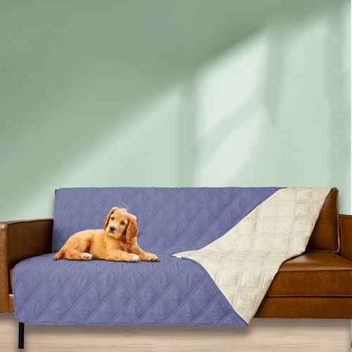 Waterproof Dog Bed Cover Pet Blanket with Anti (30x60 Inch (Pack of 1) / Violetblue)