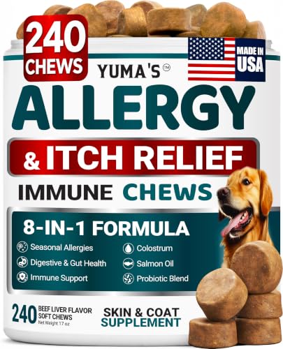 Dog Allergy Relief Chews (Allergy / 240 Chews)