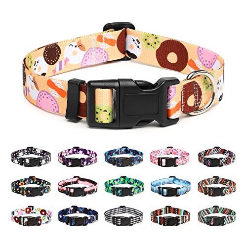 Adjustable Dog Collar (Extra Small / Beige Cookie)