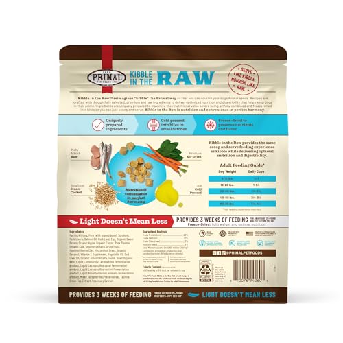 Primal Kibble in The Raw (5.4 Pound (Pack of 1))