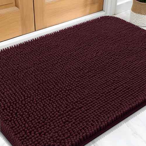 Dog Door Mat for Muddy Paws 34x21 (Russet / 34" X 21")