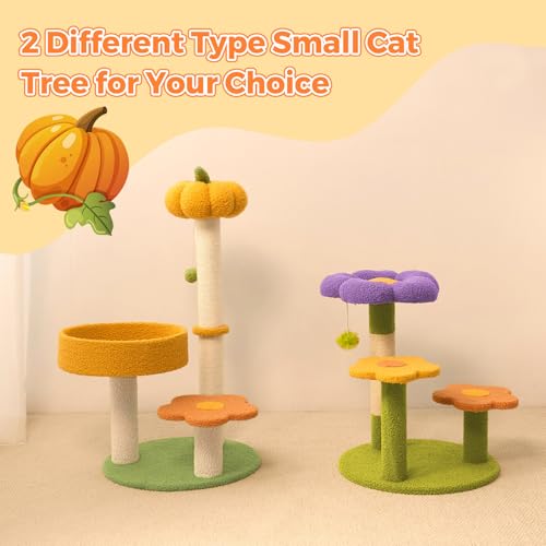 Cat Tree Post (29.5" / Pumpkin)