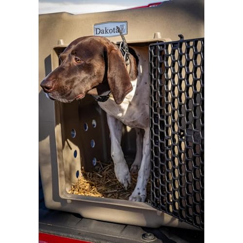 Dakota 283 Canine Rough and Tough Economy Dog Crate (Large / Coyote Granite)