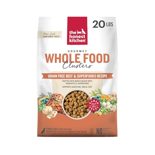 Grain Free Beef & Superfoods Whole Food Clusters (20 Pound (Pack of 1))