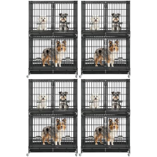 42" Tall Dog Crate with Divider (43 Inch x 8)
