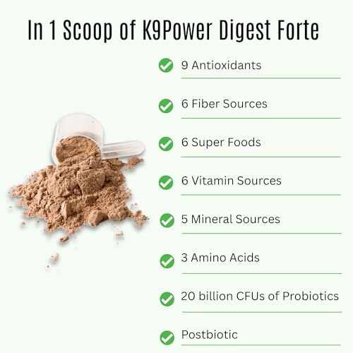 Digest Forte Advanced Digestive & Immune Support for Dogs (1 lb (Pack of 1))