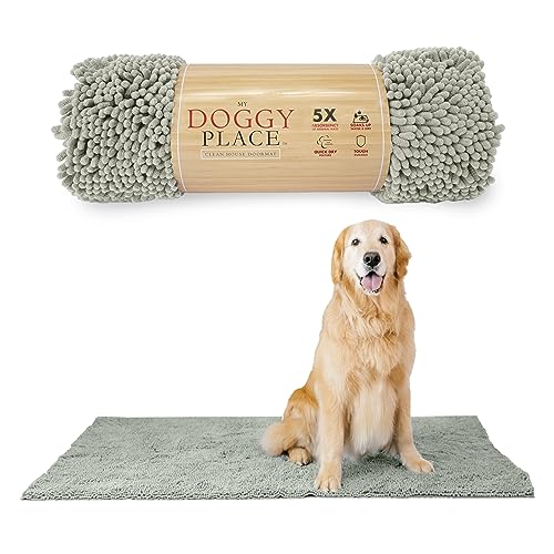 Dog Mud Mat 60" x 36" Light Gray (60" x 36" / Light Gray)