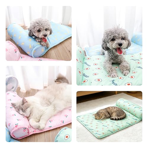 Cooling Dog Bed (Large / Pink)