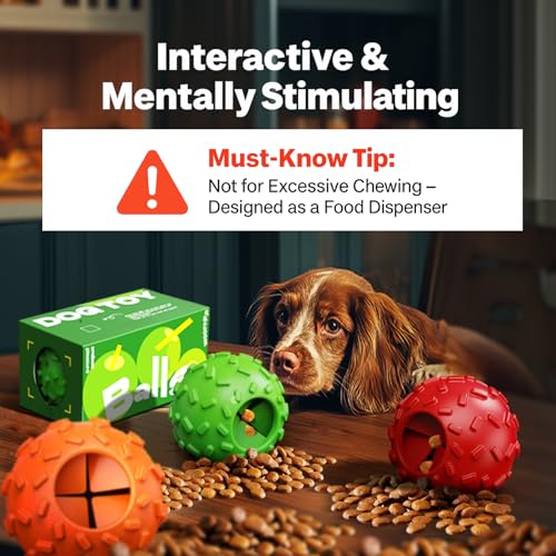 Treat Dispensing Dog Toys (Freedom Red)