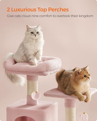 Cat Tree 59.5 (59.5 Inches / Jelly Pink)