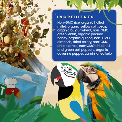 Parrot Food Parakeet & Cockatiel Food
