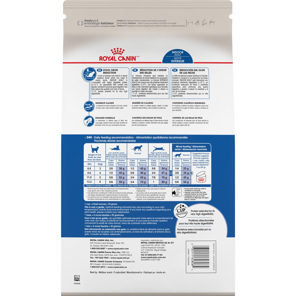 Feline Health Nutrition Indoor Adult Dry Cat Food (3 Pound (Pack of 1))