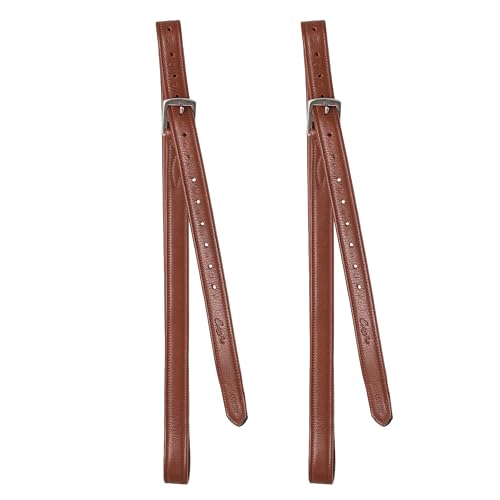 Exion Stirrup Leathers for English Saddles (145 cm / 58" / Oak Brown)