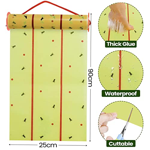 1 Pcs Giant Flypaper Fly Traps