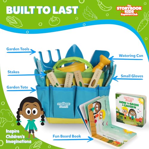 Kids Gardening Set (Blue)