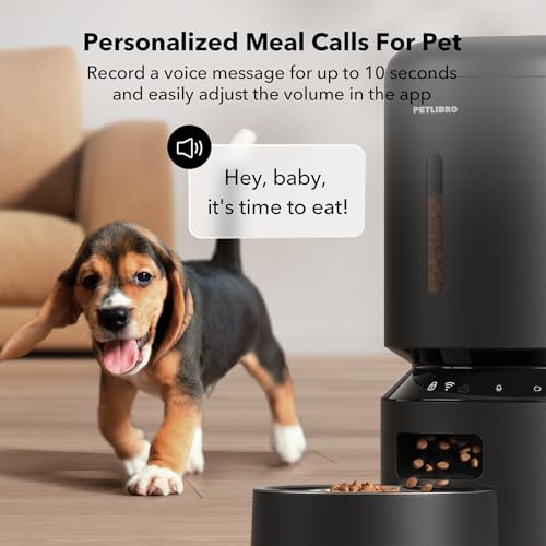 Automatic Cat Feeder (Black / 5L-with WiFi)