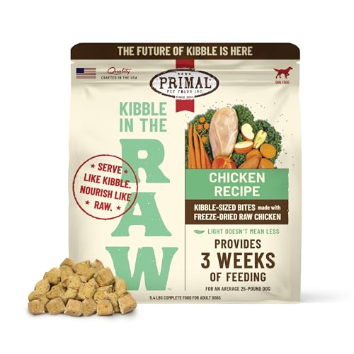 Primal Kibble in The Raw (5.4 Pound (Pack of 1))