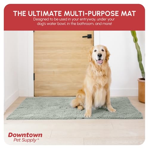 Dog Mud Mat 60" x 36" Light Gray (60" x 36" / Light Gray)