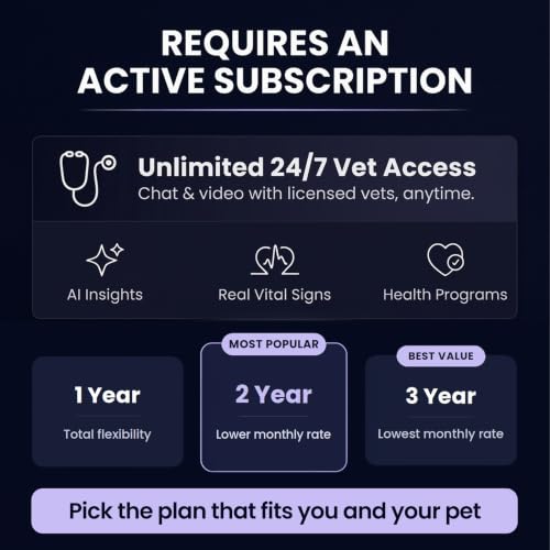 NEW Dog Health Monitor V3.0 by PetPace (Large)