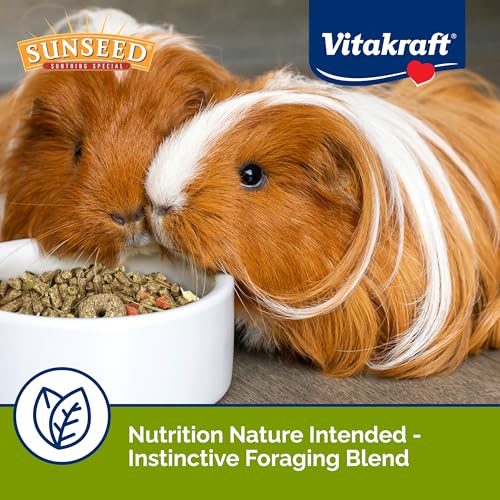 VitaKraft Sunseed Vita Prima Guinea Pig Food 4 lb (4 Pound (Pack of 1) / 4-Pound)