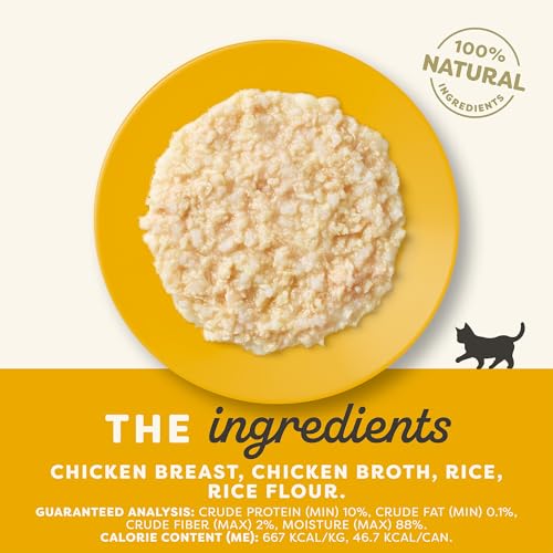 Kitten Chicken Breast in Broth Wet Food 6 (2.47 Ounce (Pack of 6))