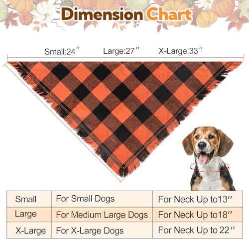 Fall Dog Bandana (Fall Bandana / Large)