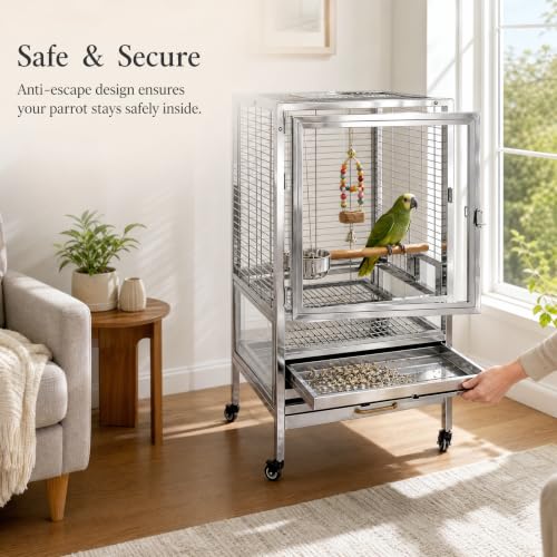 Parrot Bird Cage (50x40x76cm)