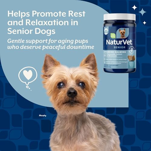 Senior Advanced Calming Aid Dog Supplement (60 Count (Soft Chews))