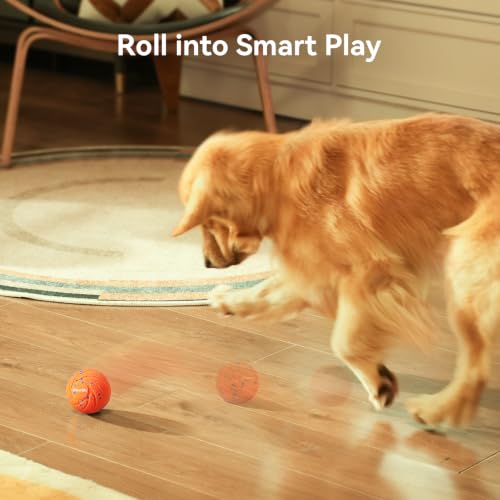 Smart Interactive Dog Toy (Orange)