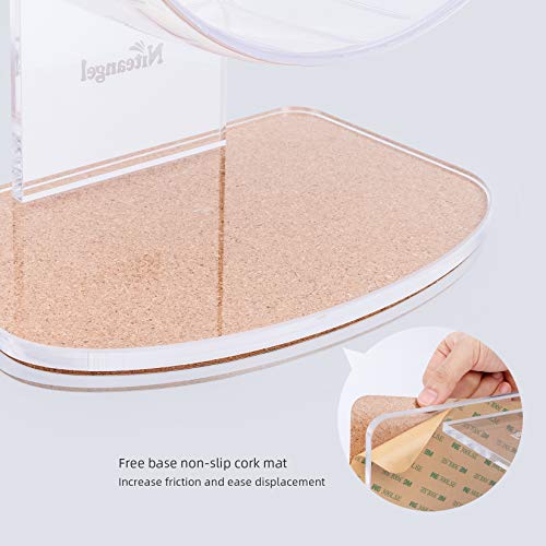 Super Silent Hamster Exercise Wheels (Medium / Transparent)