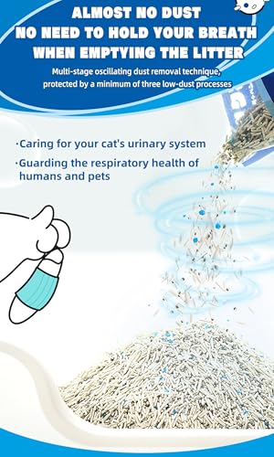 Tofu Cat Litter (NIKORO Mixed Tofu Cat Litter (5.29 lbs×1Bag))