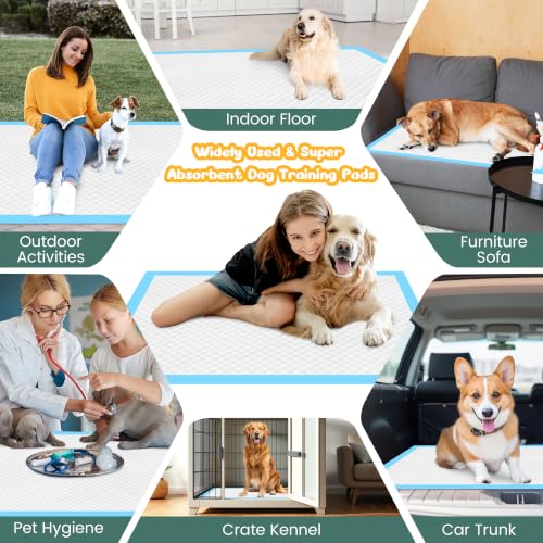 100 Count Extra Large Dog Pee Pads 28" x 34" (28"x34"-100 Count)