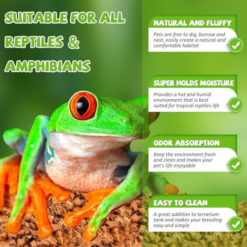 4 Pack Coconut Husk for Reptiles (4 Pack)