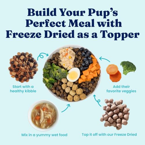 Freeze Dried Dog Food Topper & Treats (5.5 Ounce)