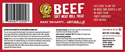 Soft Meat Roll Treat (7 Ounce (Pack of 6))