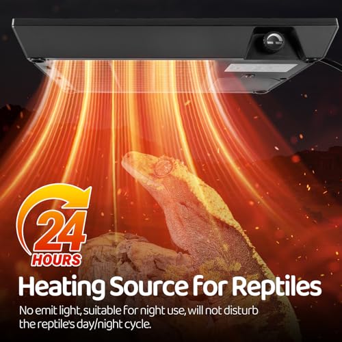 Reptile Heating Panel Temperature Adjustable Reptile Heat Panel for Terrariums