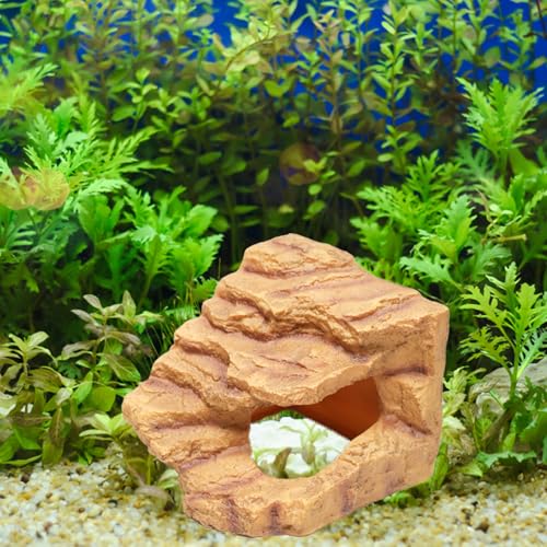 Resin Reptile Hideout Cave