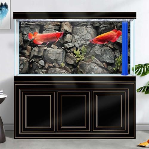 60X24IN Stone Aquarium Background (60X24in/150X60cm / Stone)