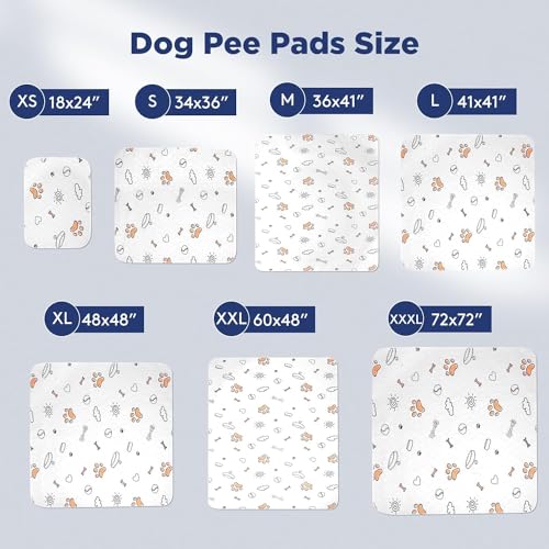 Washable Pee Pads for Dogs (Gray / 18X24 (2 Packs))