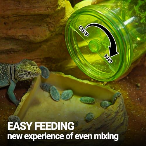 Cricket Calcium Powder Mixer for Reptiles