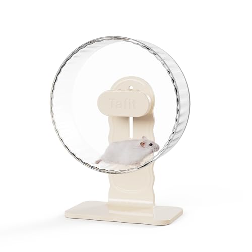 Super‑Silent Hamster Exercise Wheel (8.7inch / Transparent)