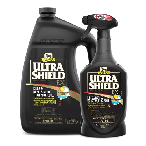 UltraShield EX Insecticide & Repellent (32oz Sprayer + 128oz Refill Combo)