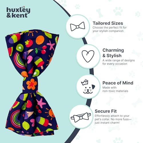 Pet Bow Tie for Dogs & Cats (Extra-Large)