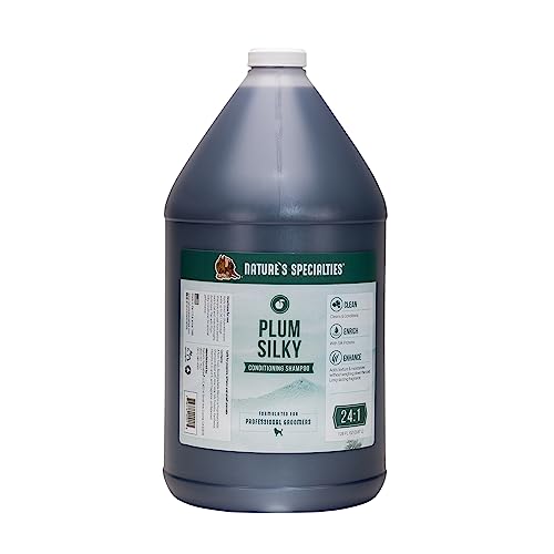 Plum Silky Ultra Concentrated Dog Shampoo Conditioner (1gal)