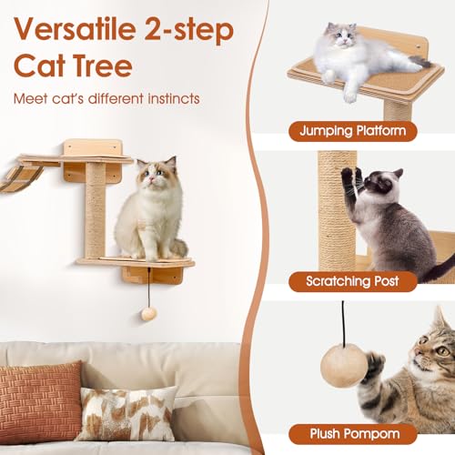 Cat Wall Shelves (6 Pieces)