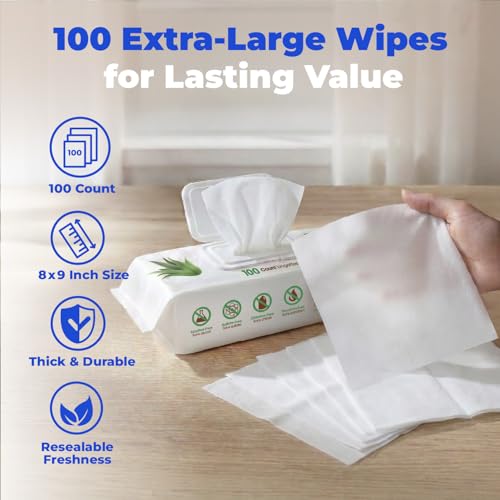 Cleaning Dog Wipes (Hydrating Aloe Vera / 400 Count)