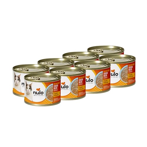 Finely Minced Chicken Flavor Wet Canned Cat Food (6 Ounce (Pack of 8))